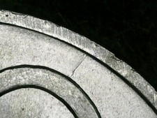 10 LIRE 1968 ERRORE - FRATTURA