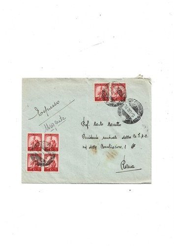 Storia postale 1950 valore - ,,