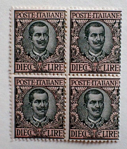 Regno 1910 bella tipo floreale - 1910,