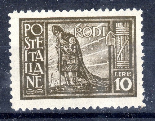 Egeo rodi 1929 pittorica - egeo, alto