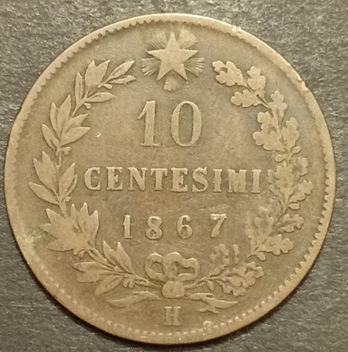 Centesimi lire valore 1867 - centesimi,