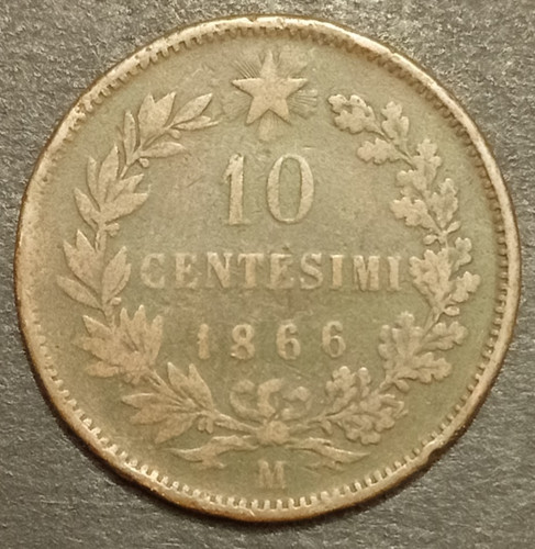 Centesimi lire valore 1866 - lire,